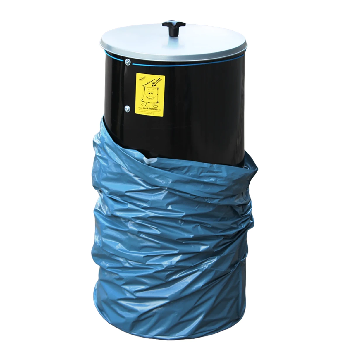 SackTonne groß 120 l - mit Stahldeckel