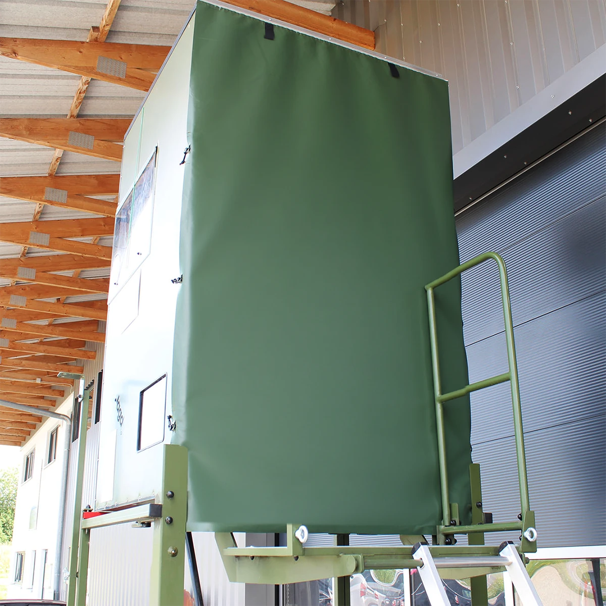 JK-Türabdeckplane - Für Mobijagd Puch Edition